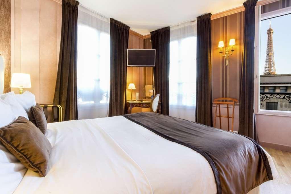 Eiffel Trocadero Hotel Paris Cameră foto